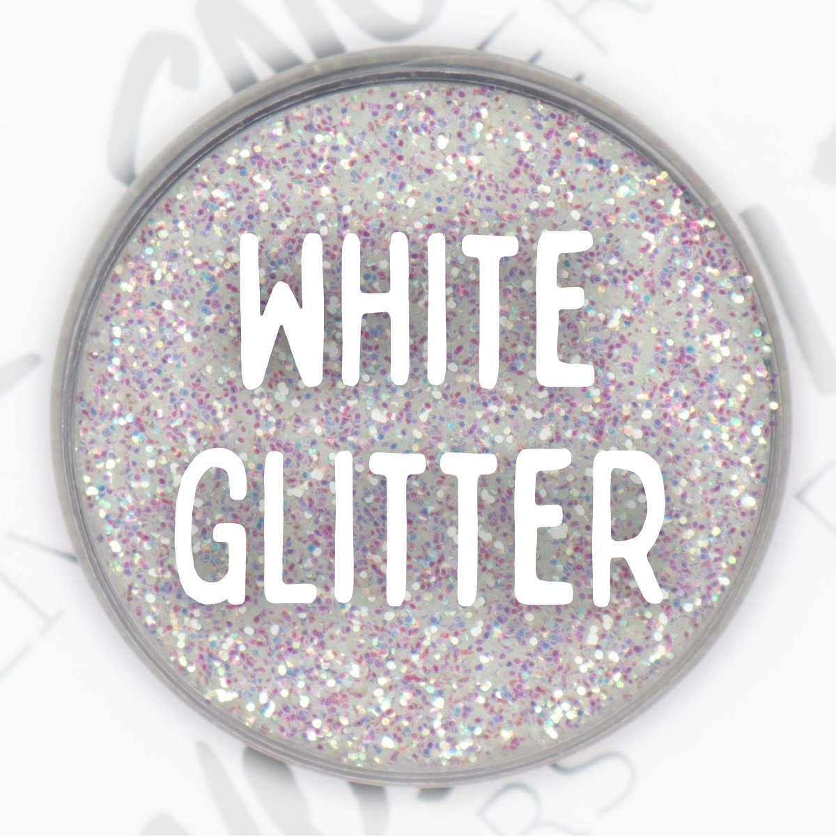 White Glitters – Peachy Olive Glitters