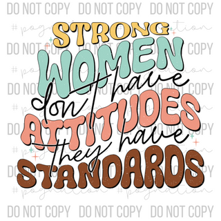 Strong Standards Decal