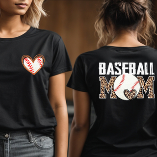 Heart Baseball Mom DTF Bundle
