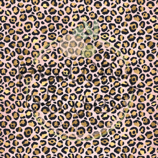 Light Pink Gold Leopard Vinyl - 27/604