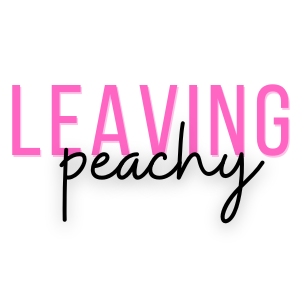 LEAVING PEACHY! 60% off (Prices shown in checkout-No code needed)