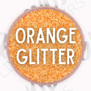 Orange Glitters