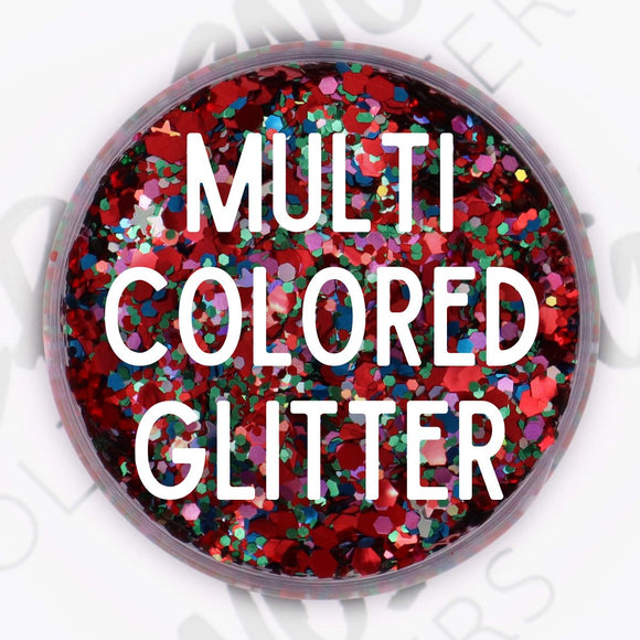 Multicolored Glitters