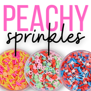 Peachy Sprinkles