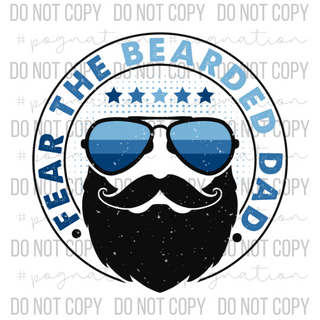 Fear The Beard Decal