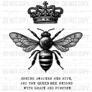 Queen Bee Decal