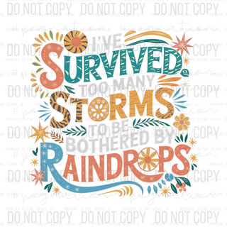 Surviving Storms Decal