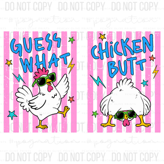 Chicken Butt Decal Bundle