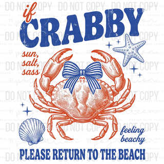 Crabby Decal