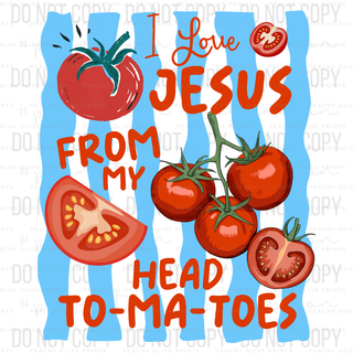 To-Ma-Toes Decal