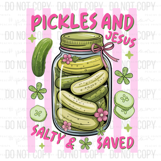 Pickles and Jesus Decal