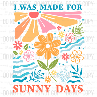 Made For Sun Decal