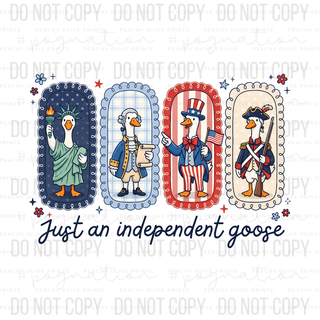 Independent Goose Decal