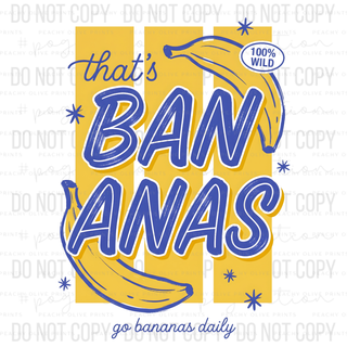 Go Bananas Decal