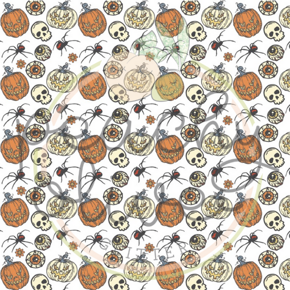 Peachy Olive Designs Halloween 02 Vinyl