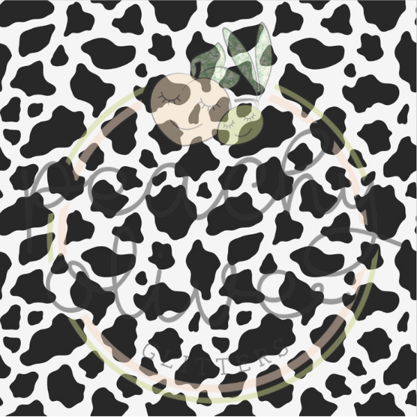 Brown Cow Print Vinyl – Peachy Olive Glitters