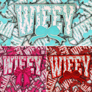 Wifey- Chenille Patch