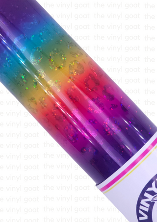 Vinyl Goat- Rainbow Holographic