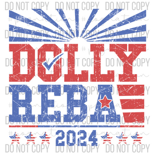 Dolly and Reba Decal