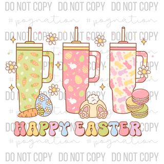 Easter Tumblers Decal