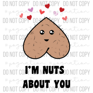 Nuts About You Decal