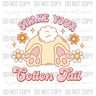 Shake Your Cotton Tail Decal