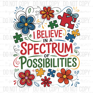 Spectrum Of Possibilities Decal