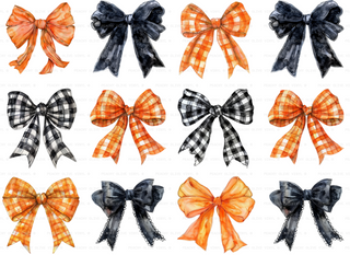 Spooky Bows Element Decal Sheet