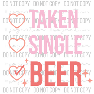 Beer Valentine Decal