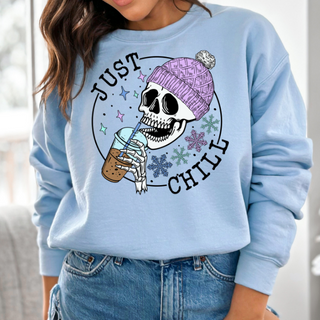 Just Chill Skelly DTF Bundle