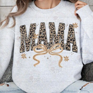 Neutral Leopard Mama DTF