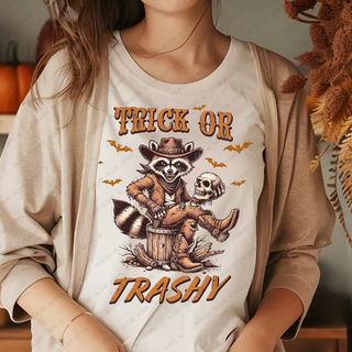 Trick or Trashy -DTF Transfer