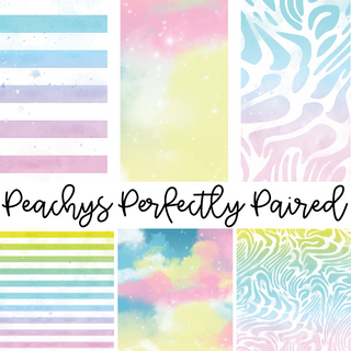Perfectly Paired- Pastel Rainbow