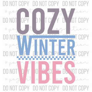 Cozy Winter Vibes Decal