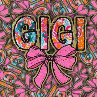 Gigi - Chenille Patch