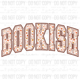 Autumn Bookish Decal