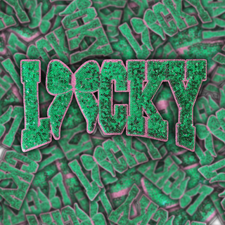 Lucky Bow - Sequin Patch