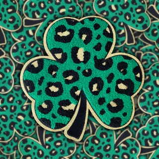 Leopard Clover - Chenille Patch