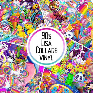 90s Stationary Lisa Collage Vinyl