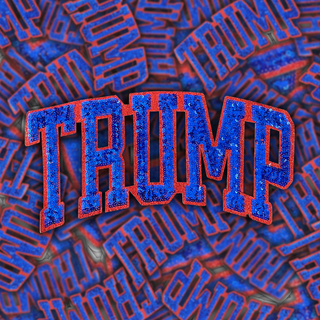 Trump - Sequin Patch