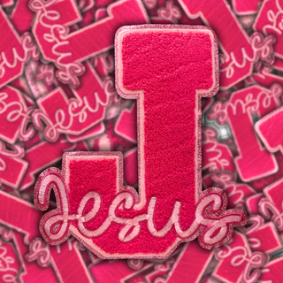 J is for Jesus - Chenille Patch