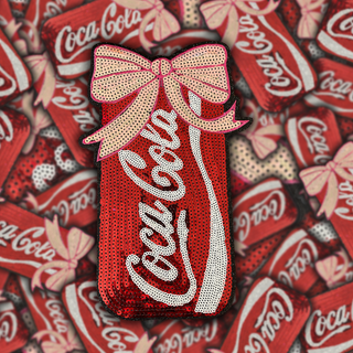 Coke Can - Sequin Patch