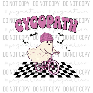 Purple Cycopath Decal