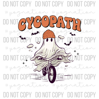 Orange Cycopath Decal