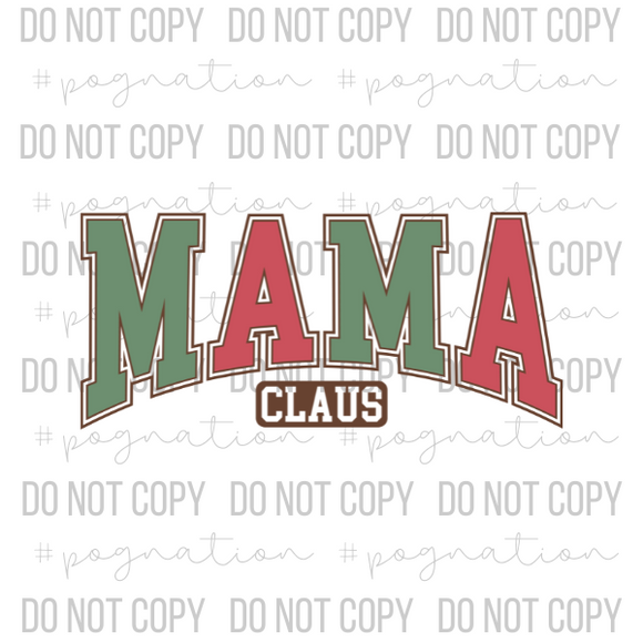 Mama Claus Decal