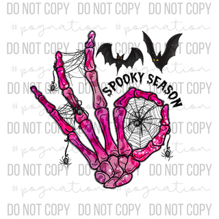 Pink Spooky Season Decal