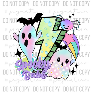 Pastel Spooky Babe Decal