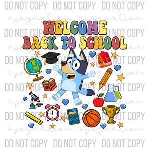 Welcome Back to School Decal