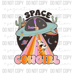 Space Cowgirl Decal