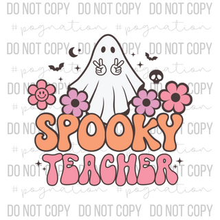Spooky Teacher Decal